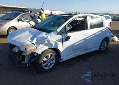 2007 Nissan Versa 1.8Sl from USA, damaged, VIN 3N1BC13E27L459592